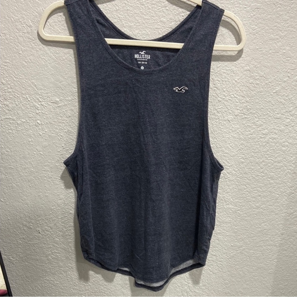 Hollister Women's Dark Gray Tank Top